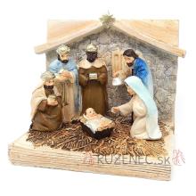 Nativity Scene - 14x17x12cm