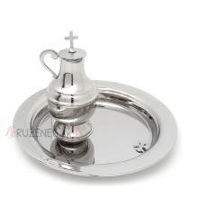 Baptismal jug with tray