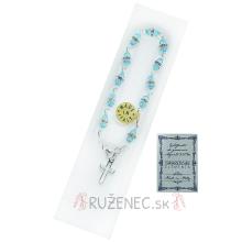 Rosary Bracelet - Swarovski - blue