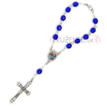 Auto rosary - dark blue