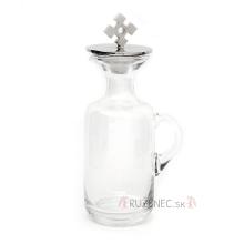 Glass ampoule - with lid - 11cm