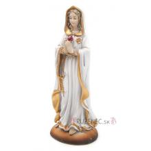 Maria Rosa Mystica Heiligenfigur Statue 12.5cm