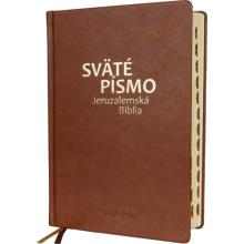 Sväté písmo - Jeruzalemská Biblia (veľký formát) - hnedá